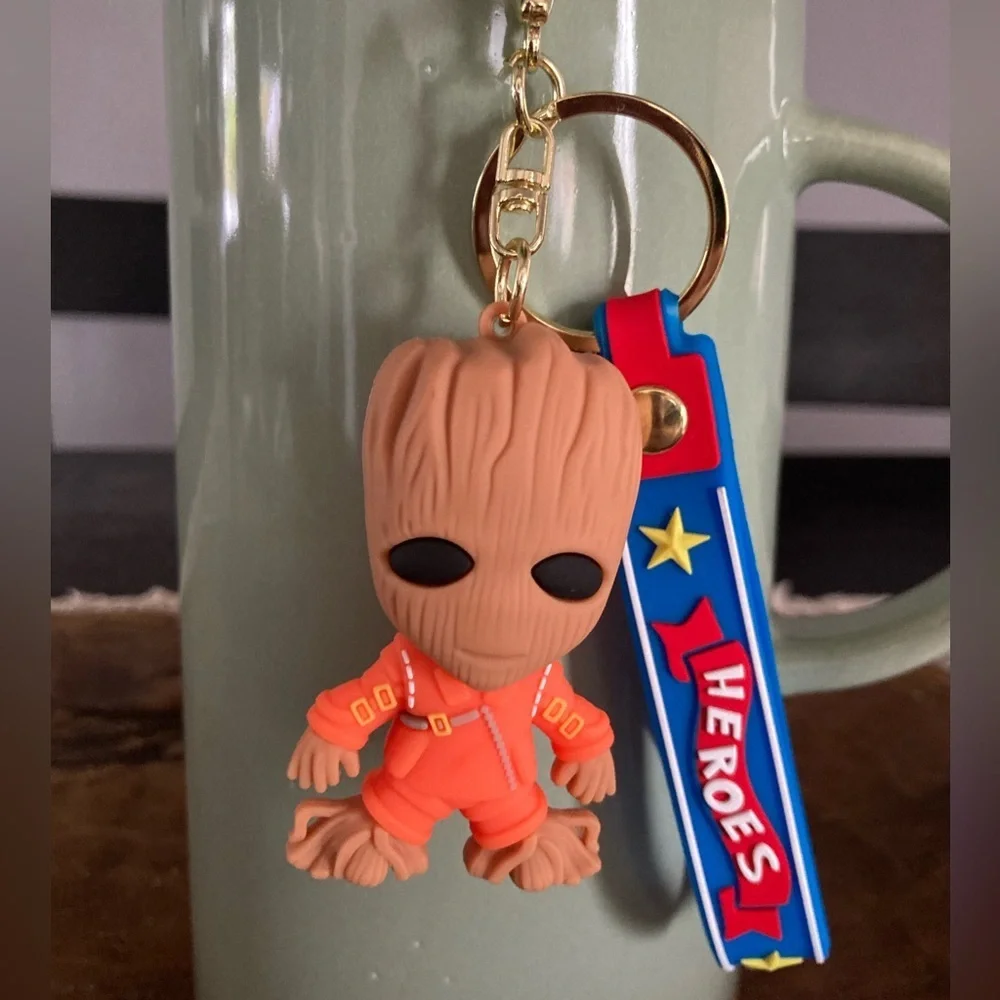 Marvel’s Groot key chain and bag charm